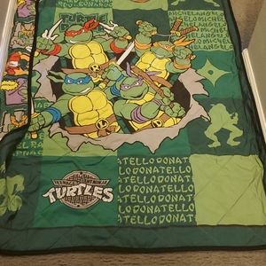 Ninja Turtle Throw Blanket